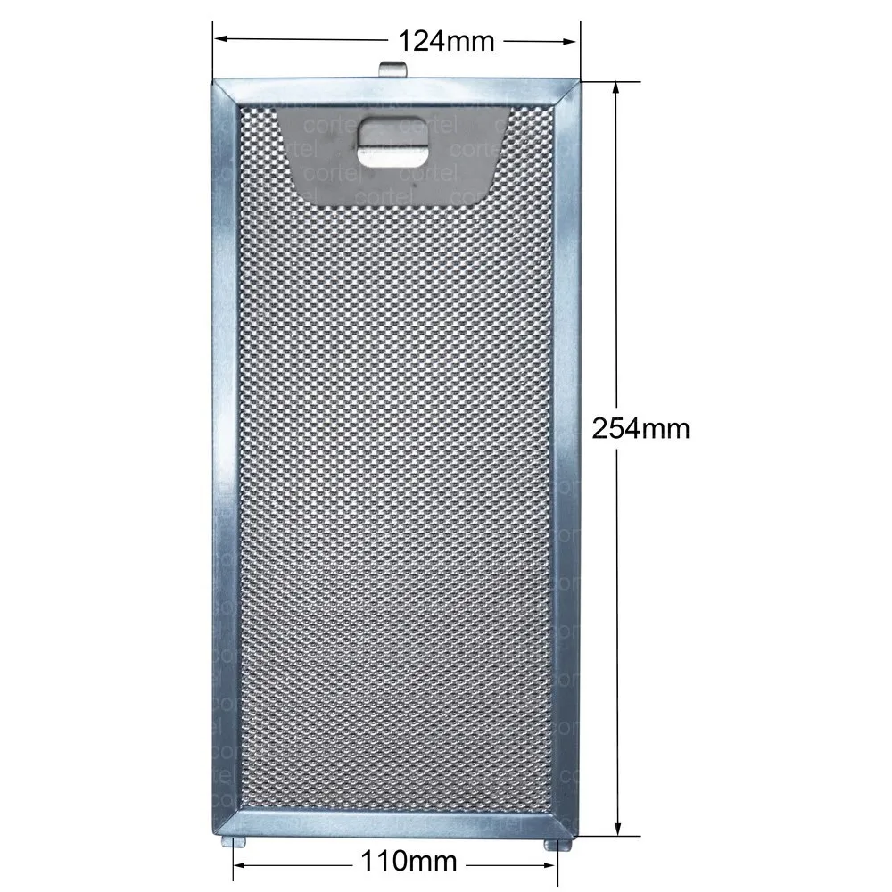 LUTH Premium Profi Parts Metalen vetfilter compatibel met Bosch