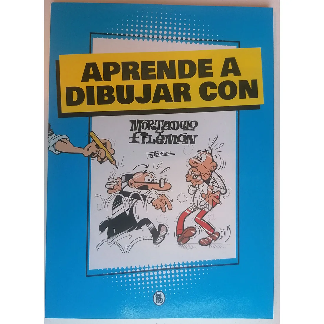 DIDACTICO, APRENDE A DIBUJAR CON MORTADELO Y FILEMON, EDICIONES B, AUTOR F. IBAÑEZ, AÑO 2021 - ART BOOK, DIVULGACIÓN Y ESTUDIO.