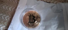 Moneda de Bitcoin creativa, recuerdo bañado en oro, regalo de colección, Bit Ethereum, Litecoin, colección de arte, moneda conmemorativa física