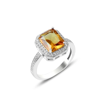 

Silver 925 Sterling Zultanite Cubic Zirconia Ring