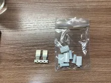 Lightning Dock YT2157, conector USB con placa de chip o no macho, datos de soldadura, interfaz de línea OTG, cable de datos DIY, 4 unids/lote