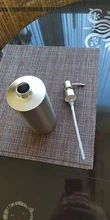 Soap-Dispenser Pump-Bottle Detergent Round-Shampoo Foam Stainless-Steel Bathroom Kitchen