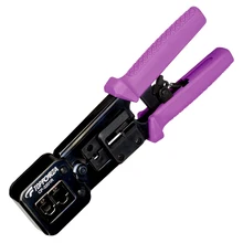 

6P/8P Ratchet Crimping Tool Telecom Network Modular Plug Crimper Telephone Computer Cable Connector Squeezing Cutting Pliers