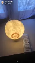 Lámpara de luna con Altavoz Bluetooth Quran, soporte para estante, aplicación de luz nocturna de Control con traducción del Corán