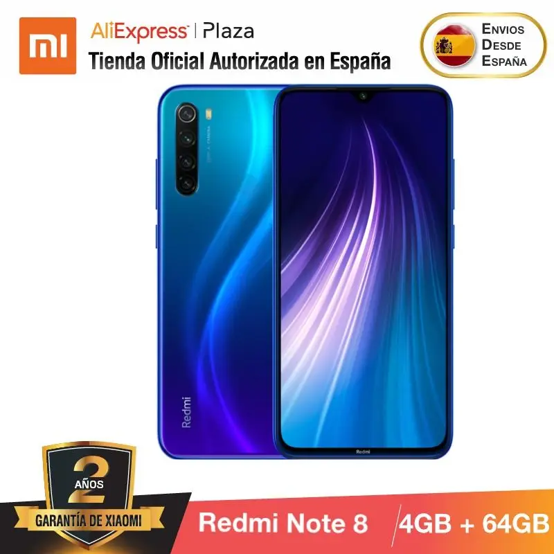 Xiaomi Redmi Note 8 (64GB ROM con 4GB RAM Snapdragon™ 665 Android Nuevo Móvil) Xiaomi Redmi Note 8 (64GB ROM con 4GB RAM Snapdragon™ 665 Android Nuevo Móvil)