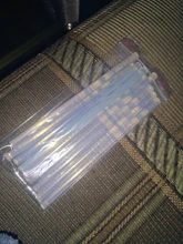 Adhesivo de fusión en caliente de 7mm, varillas translúcidas de gran viscosidad para pistola de pegamento, reparación Industrial para el hogar, 11mm, 10/50 piezas