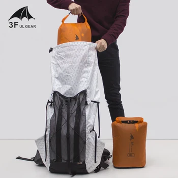3F UL GEAR Ultralight Waterproof Bag For Rafting Floating Drifting Packraft Rectangle Storage Folding Travel 6/12/24/36L 4