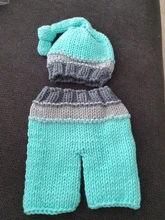 Accesorios de fotografía recién nacido de 0 a 4 meses, sombrero de ganchillo, pantalones, atuendos para fotos de bebé, pantalones y sombrero de punto, accesorios para fotografía de recién nacido