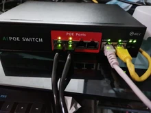 Techage 48V 4CH 8CH conmutador POE de red 10/100Mbps IEEE 802,3 af/a sobre Ethernet IP AP inalámbrico sistema de cámaras de CCTV