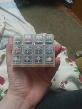 Acrylic Keyboard Tester Plastic Keycap Sampler for Cherry MX Switches