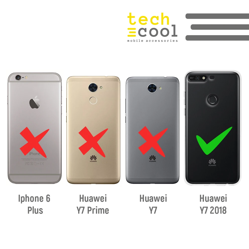 FunnyTech®Чехол-подставка для Huawei Silicone силиконовый /Y7 Prime L Planets прозрачный