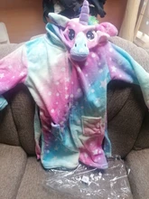 Kigurumi-Pijama de unicornio para bebé y niña, bata de baño de unicornio para niño, ropa de niño, bata de playa, toallas
