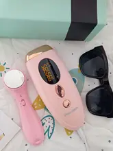 Depiladora láser IPL para mujer, dispositivo de depilación láser permanente de 990000 flashes