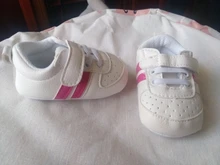 Zapatos de bebé para recién nacidos, zapatillas de Primeros Pasos a rayas, con cordones, de cuero PU, suelas blandas, 0 a 18 meses