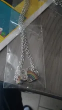 Moda mejor amigos cariño amor colgante Necklace2 uds/conjunto Arco Iris Corazón Roto gargantilla regalo de joyería de Amistad venta al por mayor