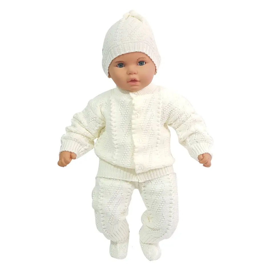 

Cream 4 Piece Sweater Baby Team