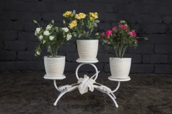 

Candles stand for flowers exclusive on the table three-seat "grape vine" artistic forging decor home office decoration