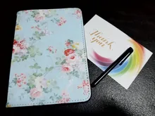 KK&LL For Kobo Glo HD/Kobo Touch 6/Touch 2.0 (2015) eReader Tablet-Leather Tablet Stand