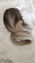HAIR Wig Light Blonde Platinum Middle-Part Heat-Resistant Cosplay Brown Long-Wavy Natural
