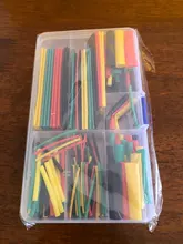 Heat-Shrink-Tubing-Wire-Cable Sleeving Assorted Shrinking Polyolefin-Insulation 8-Sizes