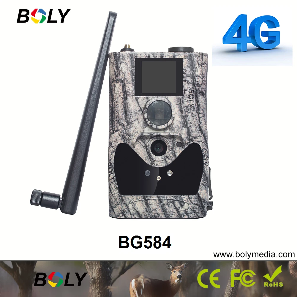 Bolyguard BG584 4G Hunting Cameras Support Photos And Video Transmitting MMS GPRS Function With Cloud Service Game Cameras