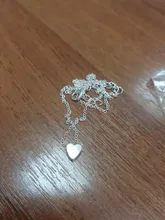 Collar con colgante de corazón pequeño para mujer, cadena y corazón corto, regalo, étnicos bohemios, collar de Gargantilla al por mayor