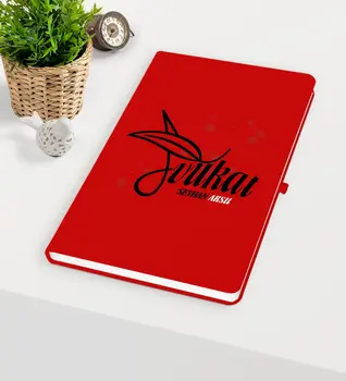 

Personalized Attorney Themed Red Notebook-9