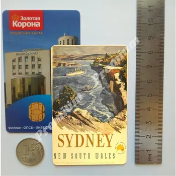 

Australia souvenir magnet vintage tourist poster