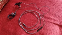 Auriculares deportivos de 3,5mm con gancho para la oreja, intrauditivos con cable de 1,25 m para teléfono inteligente iPhone, resistentes al agua con micrófono