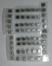 60 unids/lote 5 Pin SMT conector de enchufe Micro USB tipo B hembra colocación 12 modelos SMD DIP conector de enchufe