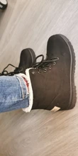 Las mujeres invierno Botas botines de Mujer invierno zapatos de Mujer Botas para la nieve Botas Mujer caliente de la felpa zapatos de Mujer de talla grande 44