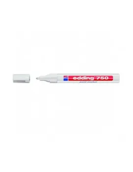 

EDDING 750 MARKER WITH VARNISHED EFFECT STROKE 2-4 MM WHITE COLOR