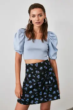 

Trendyol Flower Pattern Skirt TWOAW21ET0146