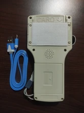 10 Frecuencia de lector de RFID escritor copiadora duplicador IC/identificación con Cable USB para Cable de 125Khz a 13,56 Mhz tarjetas pantalla LCD duplicador