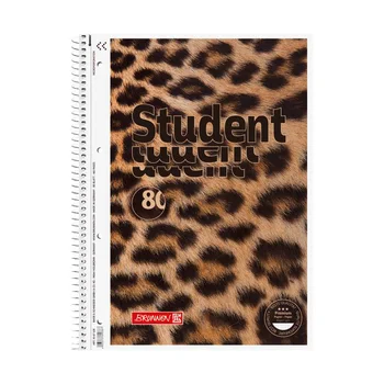 

Notebook Brunnen College animal, on the spring, 90 gr/m2, A4, 80 sheets in