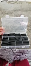 Tube Cables Sheathed Shrink-Tubing Electronic-Diy-Kit Polyolefin Black Insulated 2:1