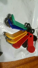 5 unids/lote regrabable RFID memoria táctil clave RW1990 iButton copia tarjeta Sauna clave
