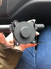 Bomba de perforación eléctrica portátil, minibomba de agua de líquido de aceite diésel, herramienta de transferencia líquida autocebante de mano para el hogar y el jardín al aire libre