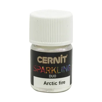 

Ce6130002 Mika-powder (MICA) Duo/double effect 'Sparkling powder' 2GR. Cernit (004 Arctic Fire/Arctic Fire)