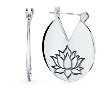

Silver sunlight earrings sample 925