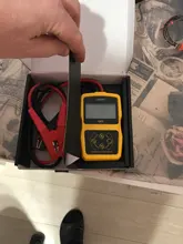 AUTOOL-Probador de batería BT360 de coche, analizador digital de 12V, prueba automática de baterías de vehículos, herramientas de diagnóstico de carga, escáner