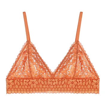 

Sexy Bra Women's Underwear Lingerie Lace Bralette Comfort Charming Fashion Triangle Cup Thin Section Lingerie Bralets For Womens
