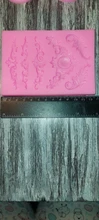 Lace-Mold Kitchen Baking Silicone FDA for The Decoration13--9--0.8cm M200 Relief Fda-Hot