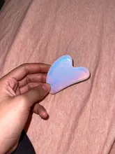 Guasha-Placa de Jade de piedra Natural para terapia de acupuntura, raspador de piedra Natural para cara, cuello, espalda y cuerpo