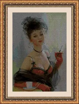 

CROSS STITCH KIT PANDATHREAD GREAT PAINTERS 32525