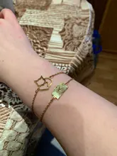 DOTIFI-pulsera de acero inoxidable para mujer, de Color dorado y plateado, gato, exquisita pulsera femenina, joyería de compromiso para amantes
