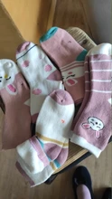 Christmas Anime-Socks Toddler Children Cute Thicken Baby-Girls Winter Cartoon for 1-12yrs