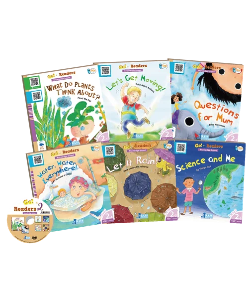 

RASS Go! Readers Level 2 (6 Books + 1 DVD + 1 Smart Pen)