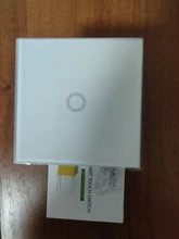 Wall-Switch Glass-Panel White Standard Crystal Ac110-220v EU 1set 1-Way