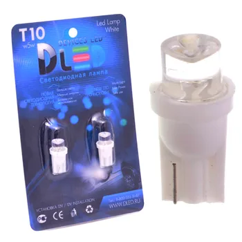 

1pcs LED Car Lamp T10 - W5W - 1 Dip